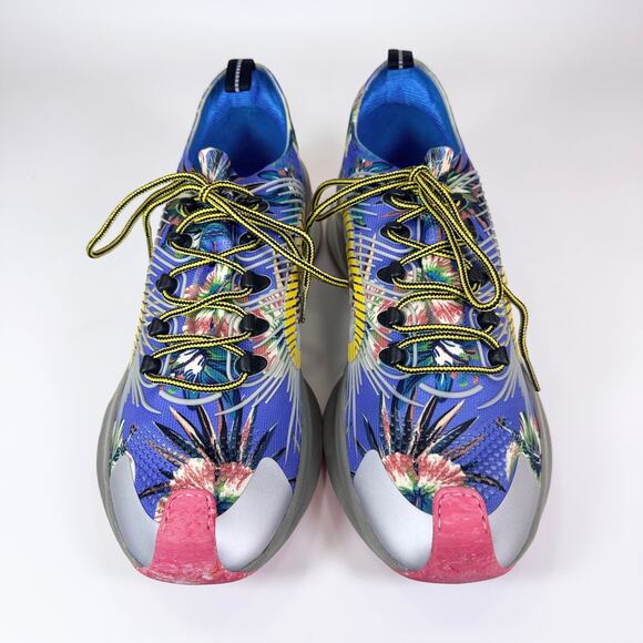 Gucci Technical Knit Floral Run Sneaker - Men’s 10.5 - Picture 4 of 8